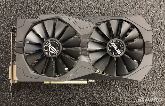 Asus AMD Radeon RX 570 strix OC новая гарантия