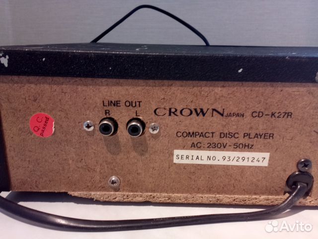 CD плеер crown (Япония) CD плеер crown (Япония)