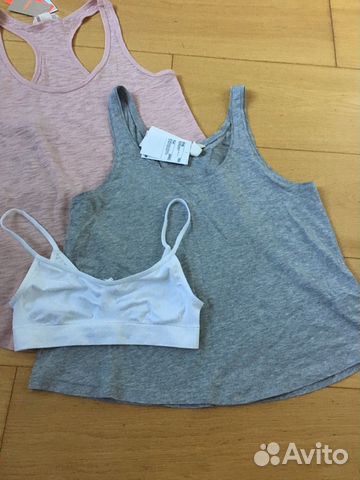 Новые майки H&M спортивная одежда Новые майки H&M спортивная одежда