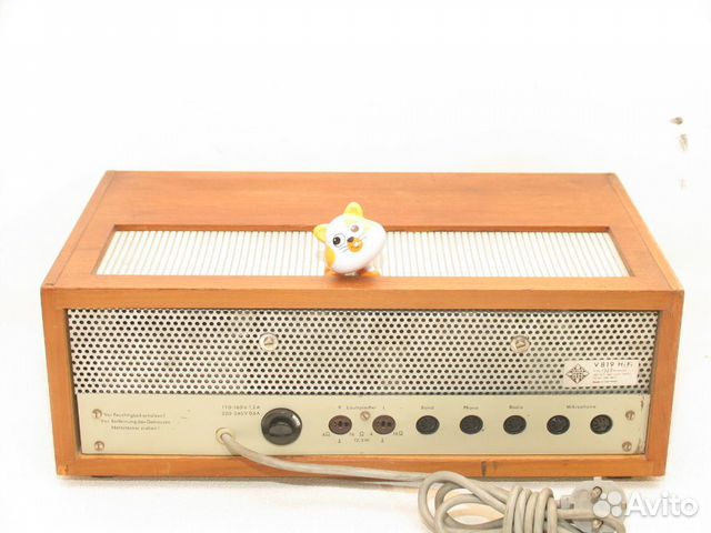 Telefunken V 819 Ламповый Tubeamp 1961г Telefunken V 819 Ламповый Tubeamp 1961г