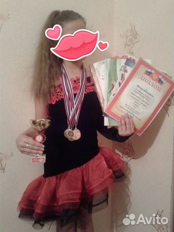 Платье для бальных танцев Ю-1 латина