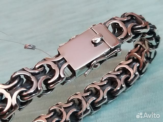Серебряный браслет «Рамзес» 63.32гр. 22см