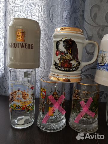 Пивные бокалы, кружки Пивные бокалы, кружки