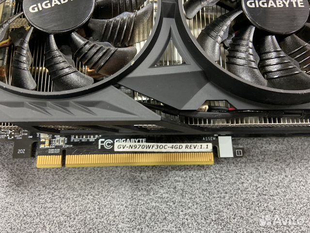 Видеокарта Gigabyte GeForce GTX 970 WF OC (GV-N970