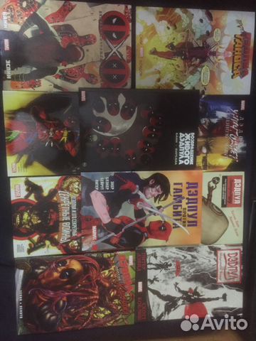 Комиксы Marvel.Дэдпул.11 книг Комиксы Marvel.Дэдпул.11 книг