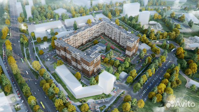 1-к квартира, 35.7 м², 13/17 эт.