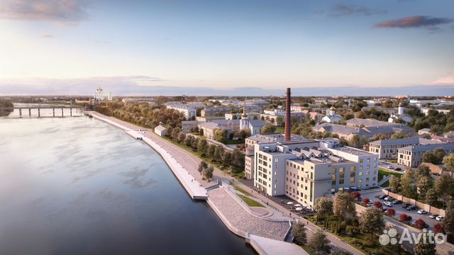 2-к квартира, 53.4 м², 3/3 эт.