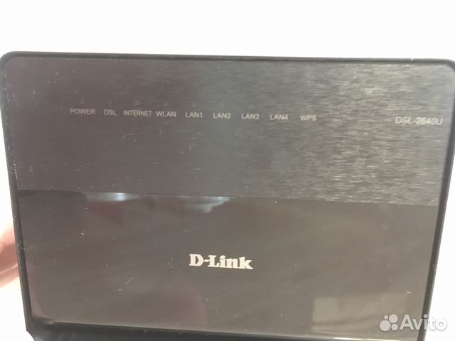 Роутер D-Link DSL-2640U