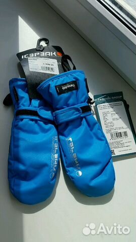 Новые Варежки Icepeak зима 1-3г мембрана, утеплит