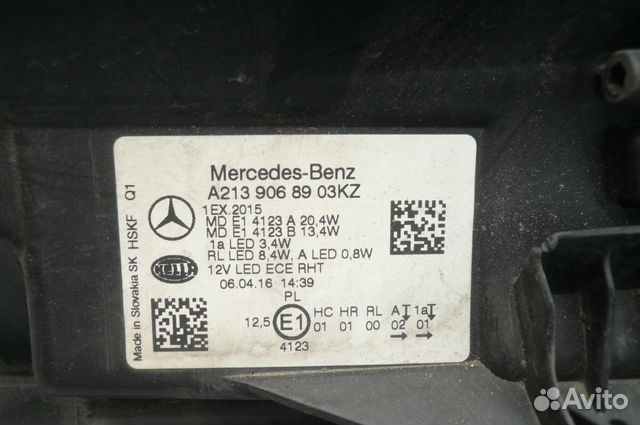 Фара левая Mercedes E class 213 w213 w213 LED Е213 Фара левая Mercedes E class 213 w213 w213 LED Е213