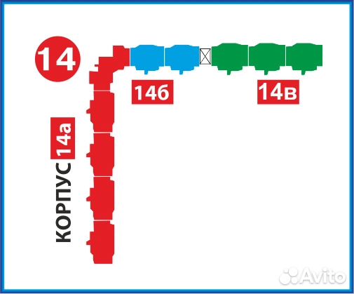 3-к квартира, 86.1 м², 3/17 эт.