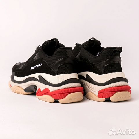 Кроссовки Balenciaga Triple S, черный, размер 43