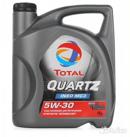 Масло моторное total Quartz ineo MC3 5W-30 (4 л) Масло моторное total Quartz ineo MC3 5W-30 (4 л)