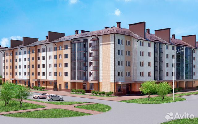 2-к квартира, 62.1 м², 5/5 эт.