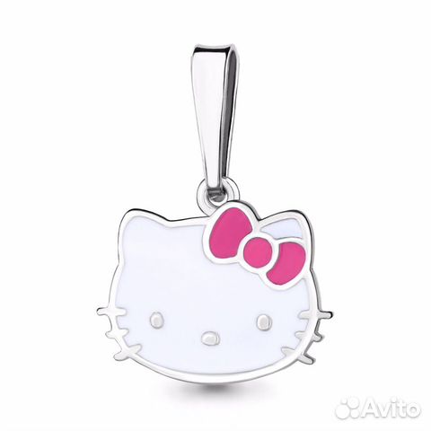 Hello kitty серебряные украшения