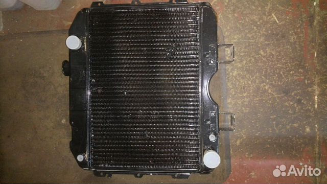 Радиатор охлаждения УАЗ 3-х рядный медный новый