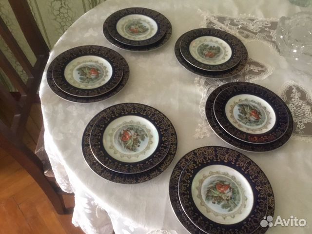 Тарелки фарфор мадонна Япония