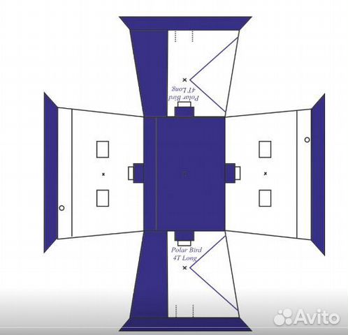 Палатка Зимняя Polar Bird 4Т Long Удлиненная Палатка Зимняя Polar Bird 4Т Long Удлиненная