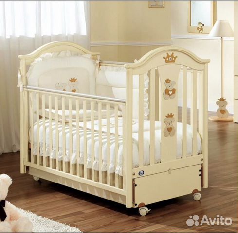 Кроватка и комод пеленальный Pali Caprice Royal Кроватка и комод пеленальный Pali Caprice Royal