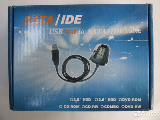Переходник SATA/IDE usb 2.0