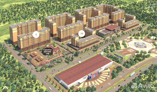 1-к квартира, 39 м², 14/18 эт.