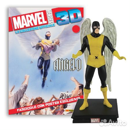Журнал Герои Marvel 3D №36 Ангел Журнал Герои Marvel 3D №36 Ангел