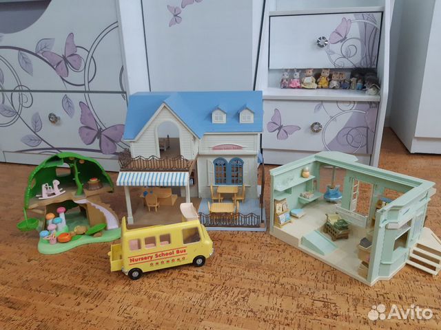 sylvanian families nursery school