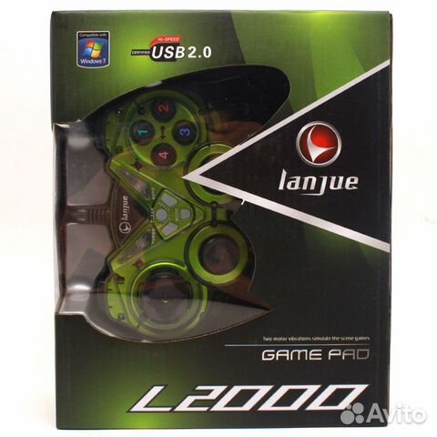 Геймпад lanjue L2000 зеленый