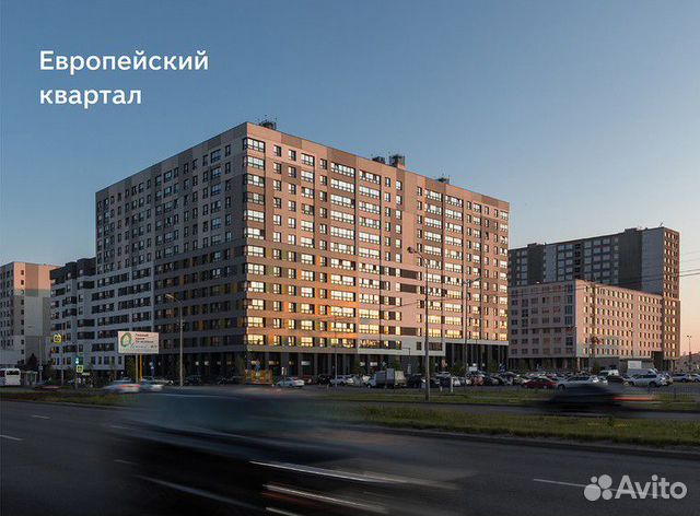 1-к квартира, 43.6 м², 3/16 эт. 1-к квартира, 43.6 м², 3/16 эт.