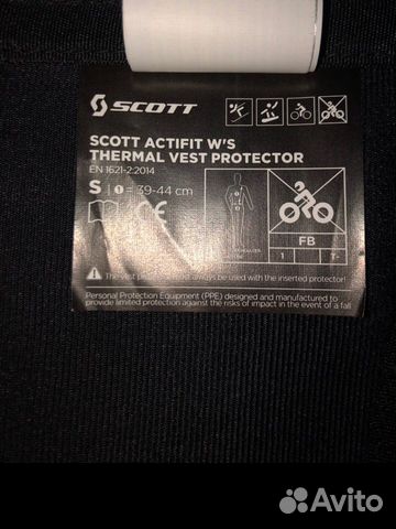 Защита для спины Scott