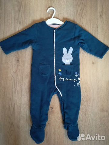 Утеплённый комбинезон Mothercare 74р