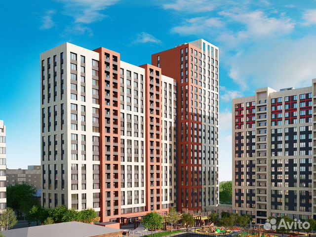 2-к квартира, 58.3 м², 14/19 эт.