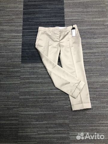 Брюки женские новые бежевого цвета