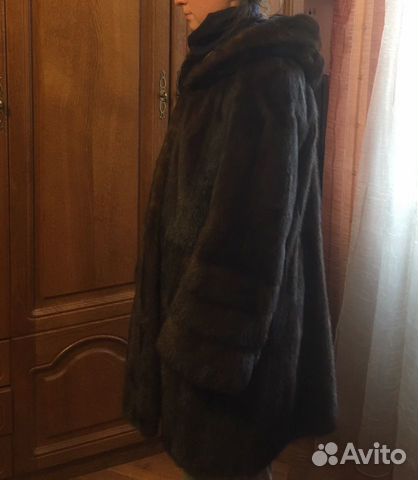 Шуба норковая, фирма «Российские меха», б/у