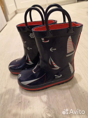 Сапоги резиновые Mothercare 15см Сапоги резиновые Mothercare 15см