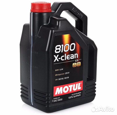 Масло моторное Motul 8100 X-Clean 5w-30
