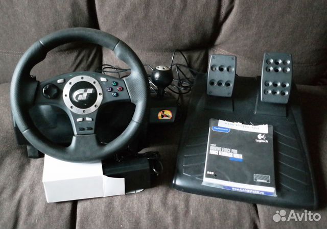 Руль для Sega Dreamcast и PlayStation 2, PS3 и PC Руль для Sega Dreamcast и PlayStation 2, PS3 и PC