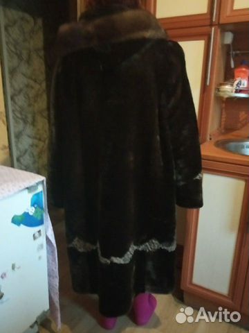 Шуба натуральная мутон