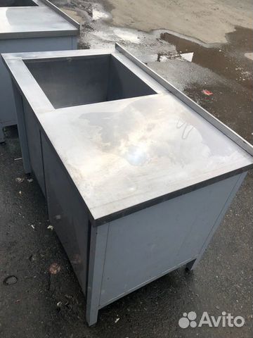 Ванна моечная с рабочей поверхностью купе Ванна моечная с рабочей поверхностью купе