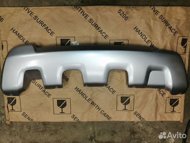 Renault Duster накладка/спойлер бампера 850706023r