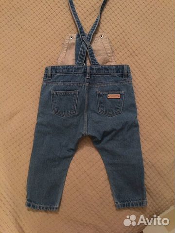 Джинсовый комбинезон Zara BabyGirl Джинсовый комбинезон Zara BabyGirl