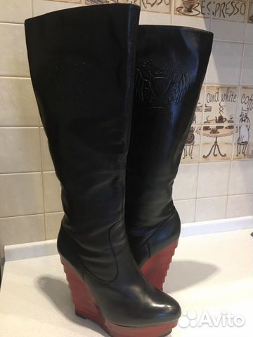 Сапоги Paolo Conte нат кожа, мех, 35 размер