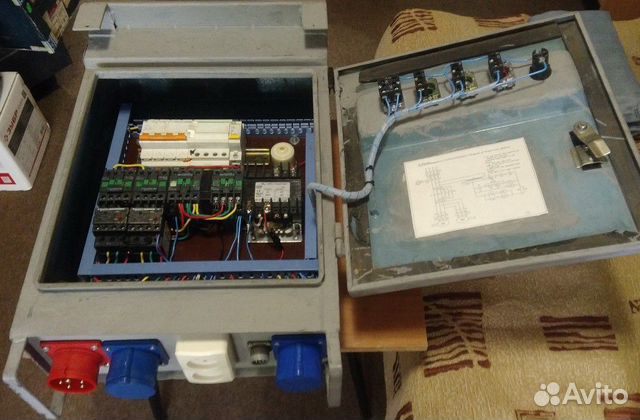 Щит управления фасадной люльки ZLP 630 Щит управления фасадной люльки ZLP 630