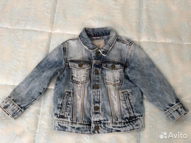 Джинсовая куртка Zara на мальчика