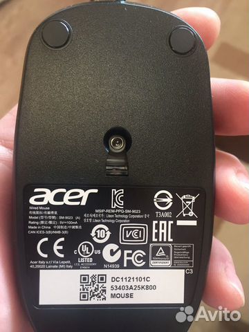 Мышь asus, acer