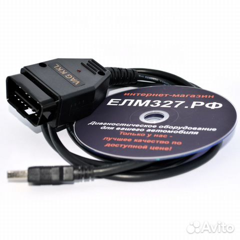 Диагностический адаптер VAG COM KKL 409 USB