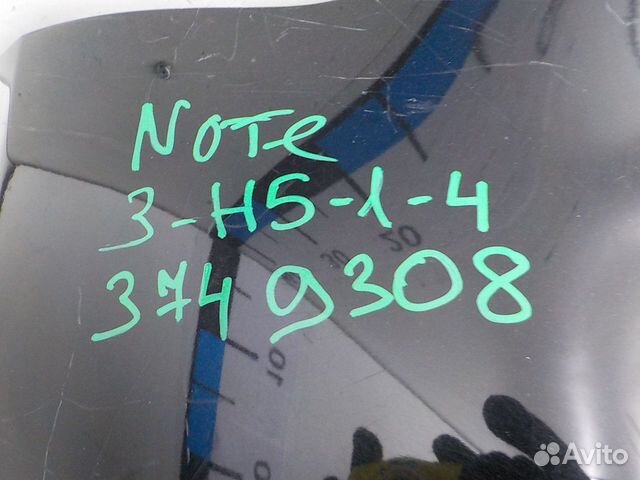 Бампер задний на Nissan Note