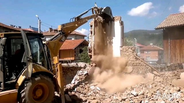 Вывоз мусора. Расчистка участка. Снос дома
