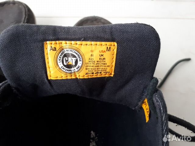 Мокасины Caterpillar, мужские, замшевые Мокасины Caterpillar, мужские, замшевые