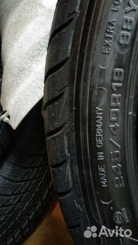 Новые шины R19 245/40 275/35 Run Flat бмв Мерседес Новые шины R19 245/40 275/35 Run Flat бмв Мерседес